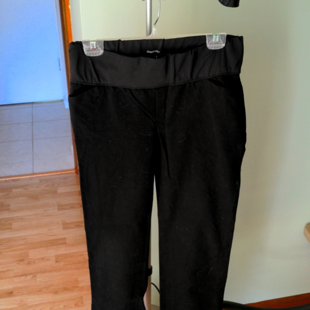 Black Maternity Slacks